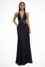 Halter Neck Maxi Dress for Women UK – Wedding Guest & Bridesmaid
