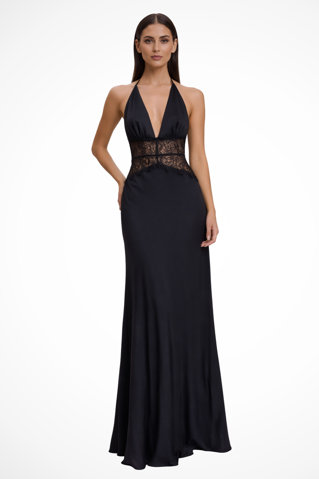 Halter Neck Maxi Dress for Women UK – Wedding Guest & Bridesmaid