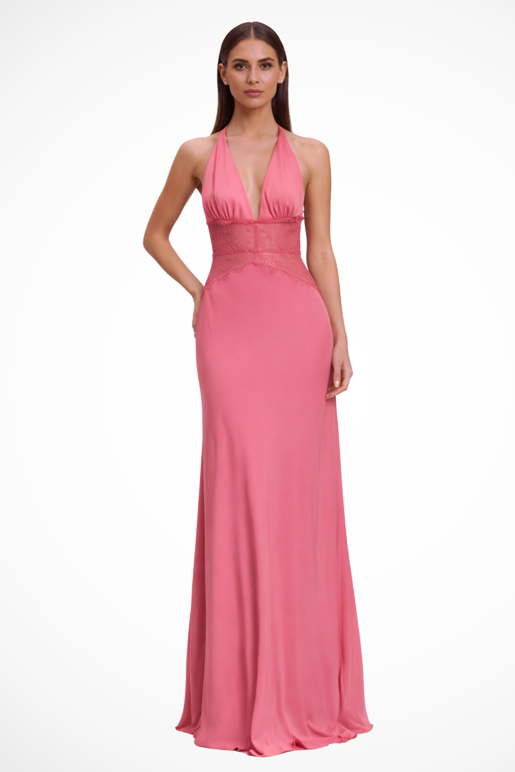 Halter Neck Maxi Dress for Women UK – Wedding Guest & Bridesmaid