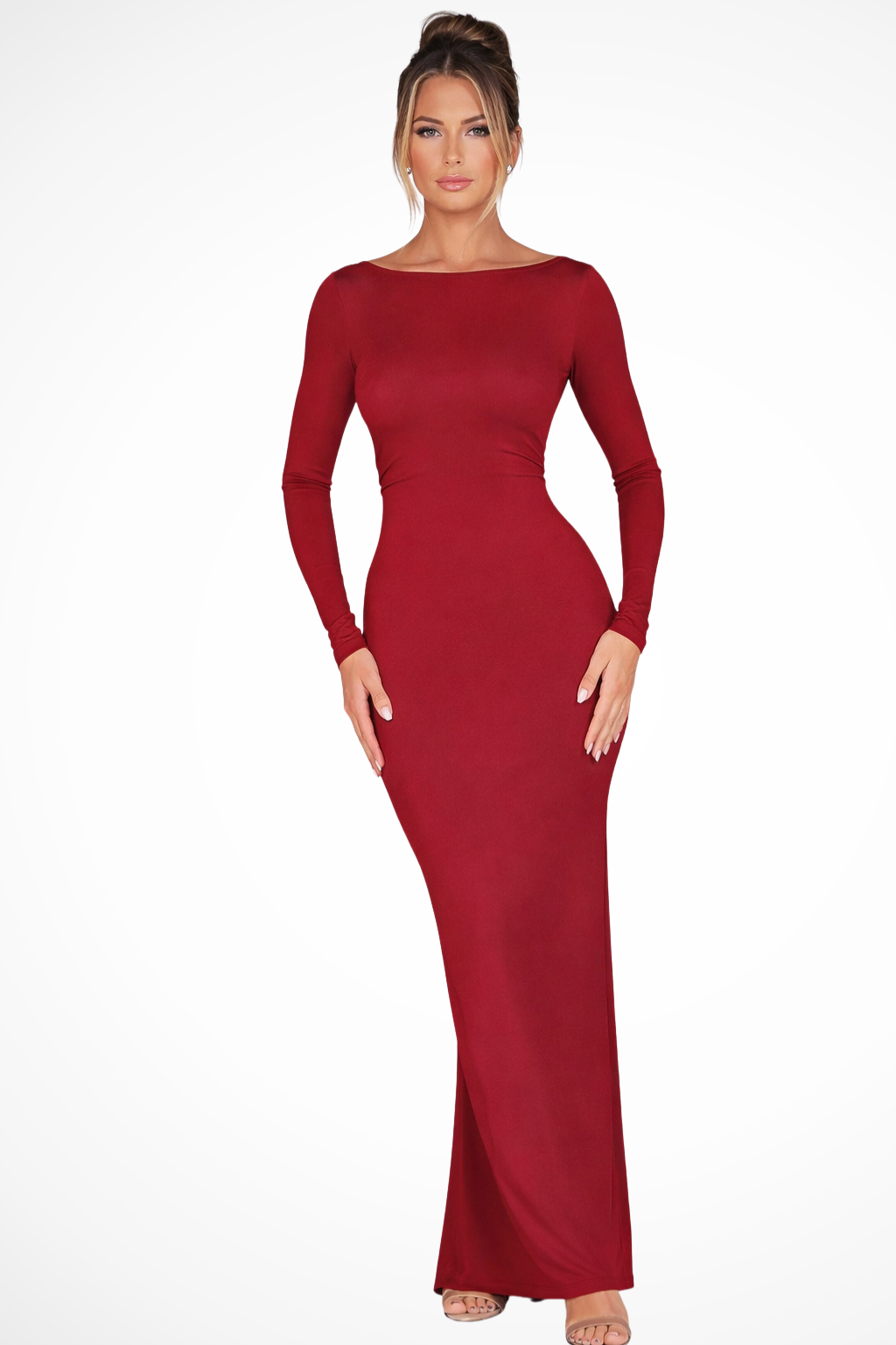 Long Sleeve Maxi Dress for Women UK – Wedding Guest & Bridesmaid