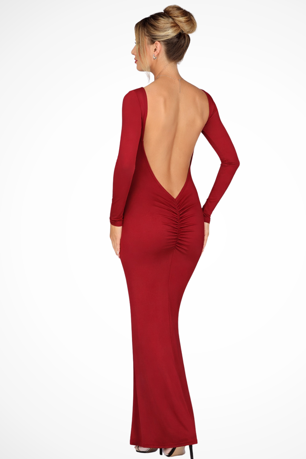 Long Sleeve Maxi Dress for Women UK – Wedding Guest & Bridesmaid