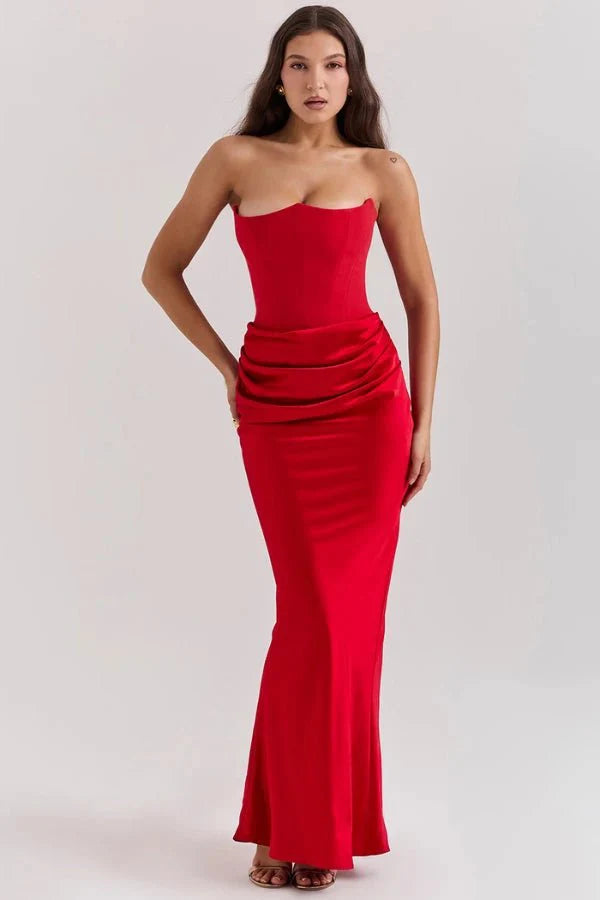 A-Line Maxi Dress for Women UK – Wedding Guest Summer Occasion Wear & Cocktail Attire
