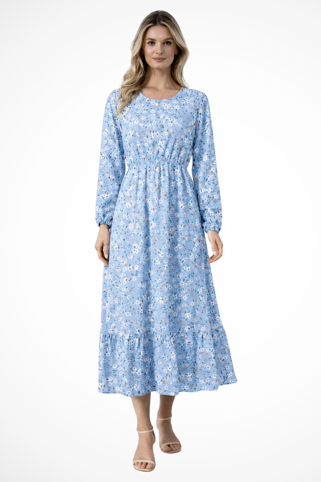 Long Sleeve Maxi Dress for Women UK – Garden Party & Summer Occasion Wear