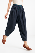 Linen Trousers for Women - Lightweight, Casual Fit - Perfect for Summer Wear