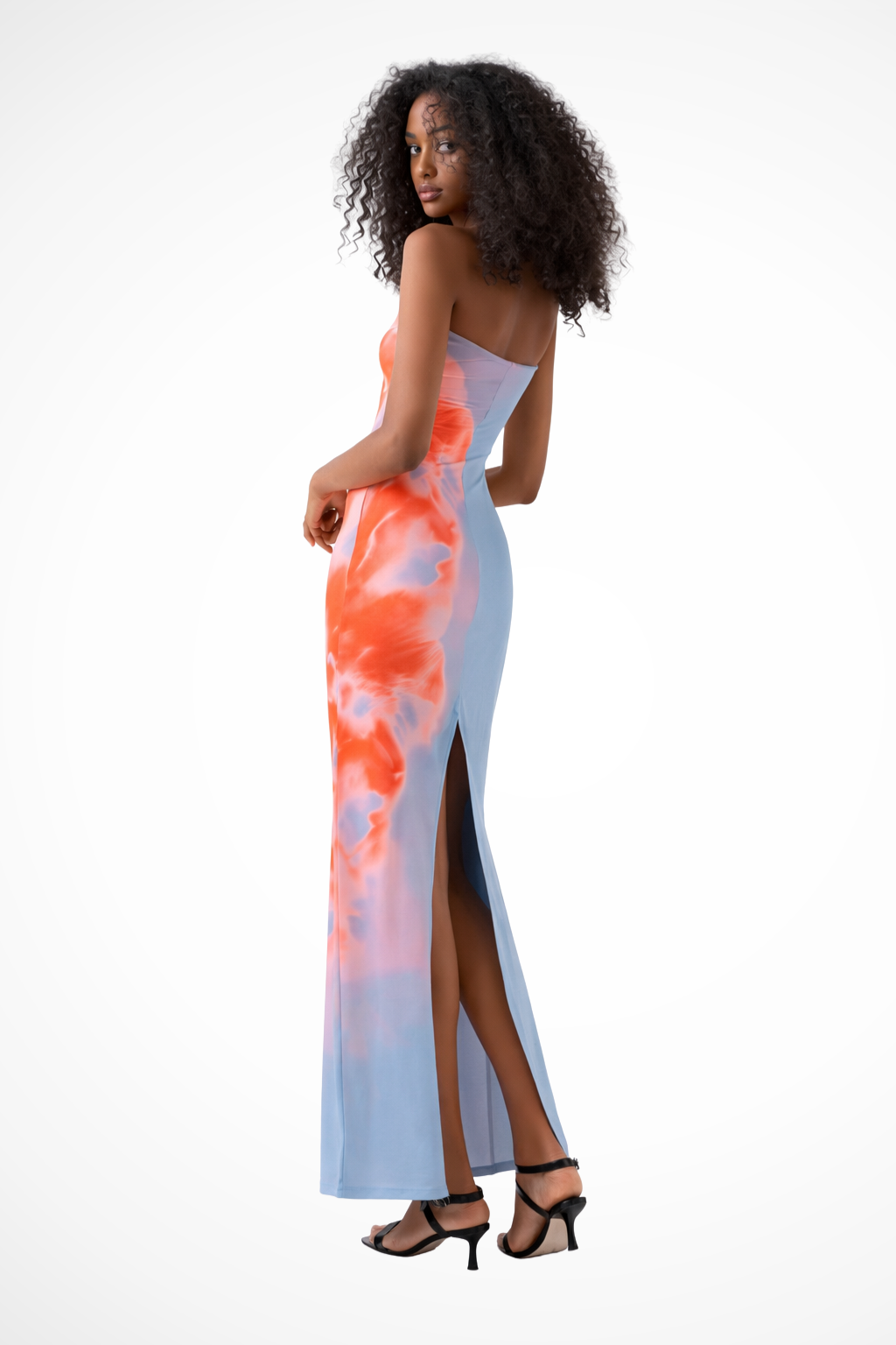Blue Strapless Maxi Dress for Women UK – Garden Party & Summer Occasion Wear