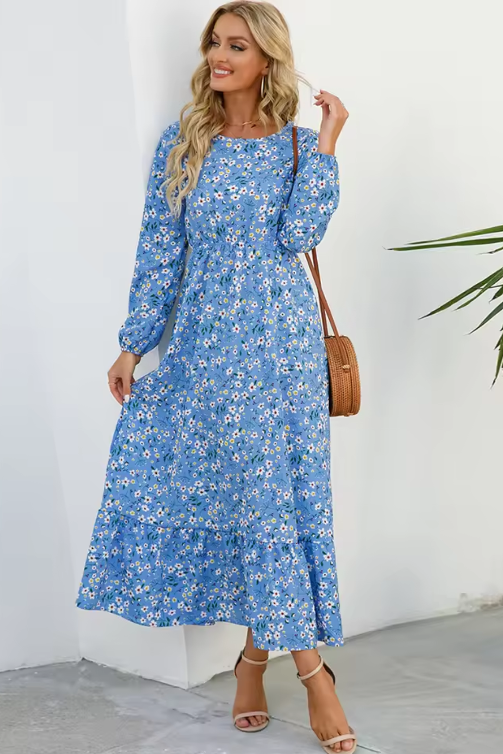 Long Sleeve Maxi Dress for Women UK – Garden Party & Summer Occasion Wear