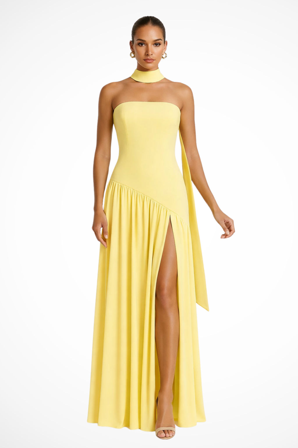 Strapless Maxi Dress for Women UK – Evening Gown Black Tie & Cocktail Attire