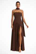 Strapless Maxi Dress for Women UK – Evening Gown Black Tie & Cocktail Attire