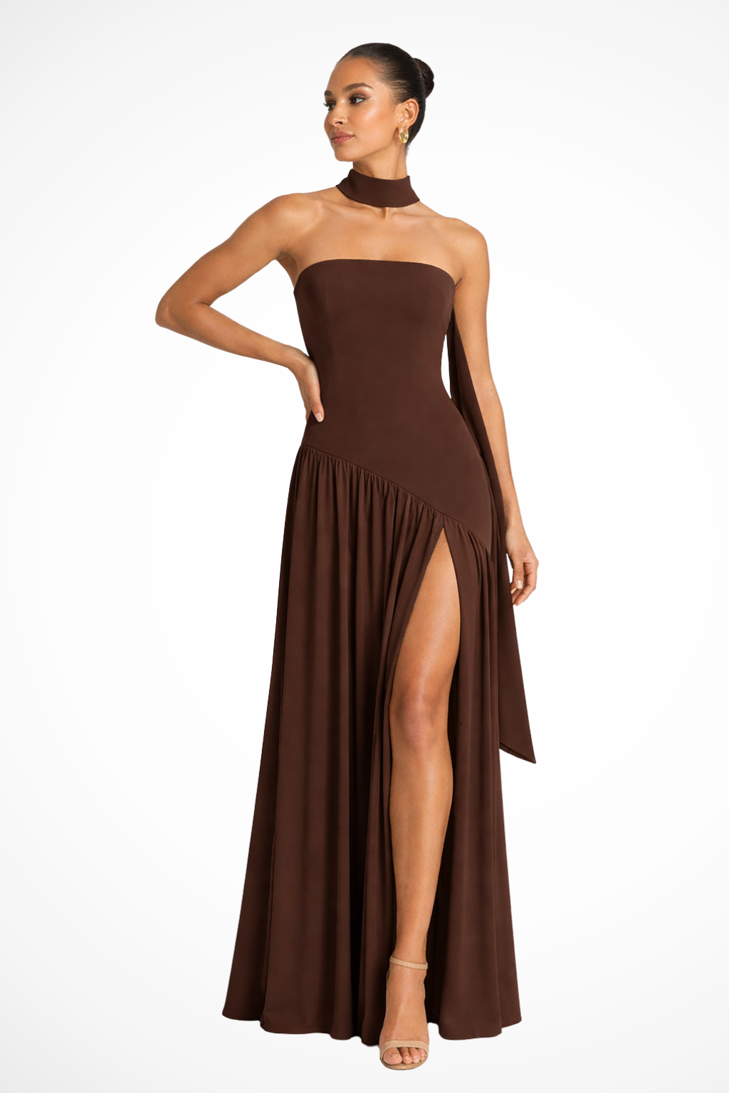 Strapless Maxi Dress for Women UK – Evening Gown Black Tie & Cocktail Attire