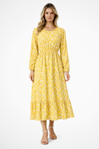 Long Sleeve Maxi Dress for Women UK – Garden Party & Summer Occasion Wear