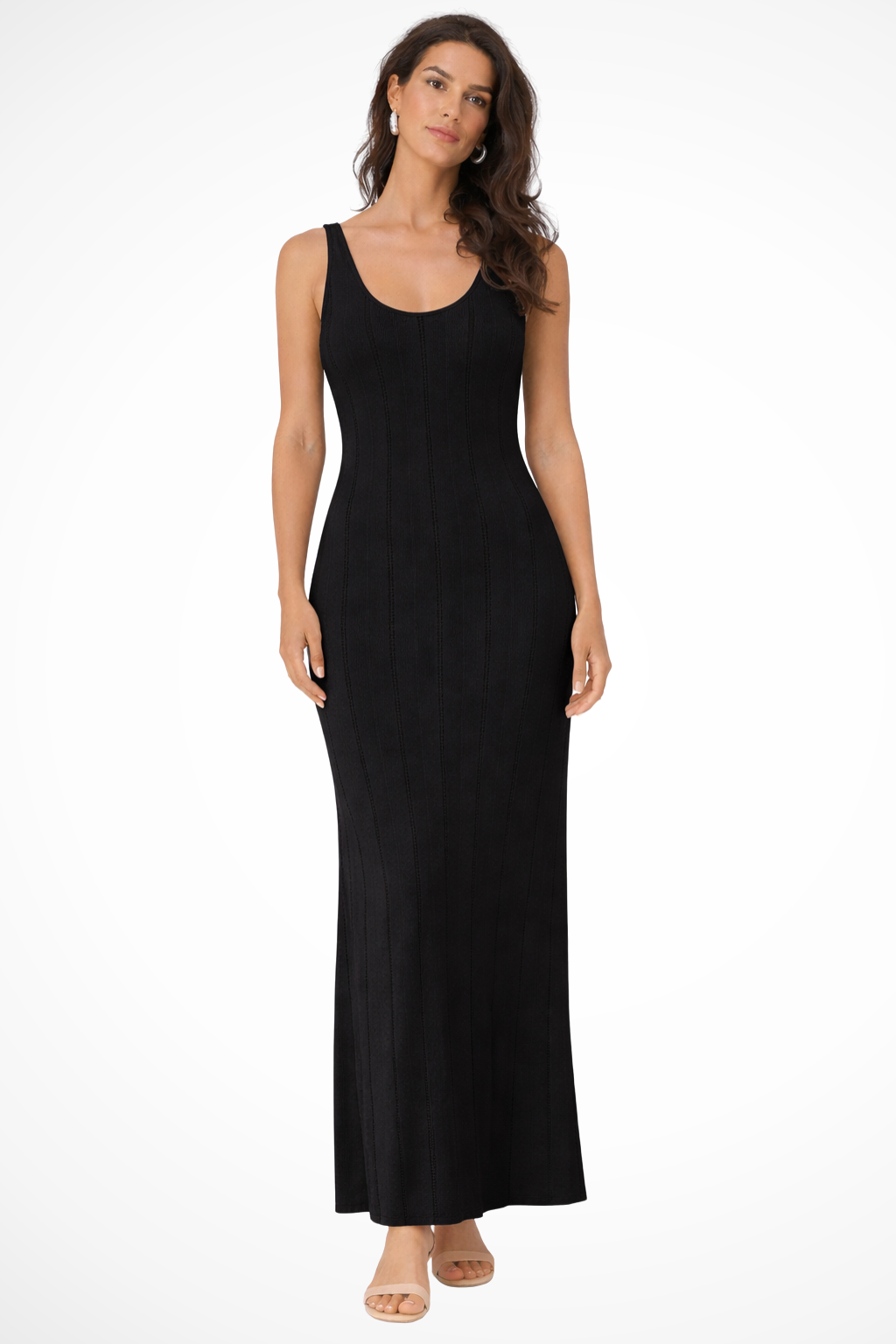 Knit Sleeveless Maxi Dress for Women UK – Wedding Guest & Bridesmaid