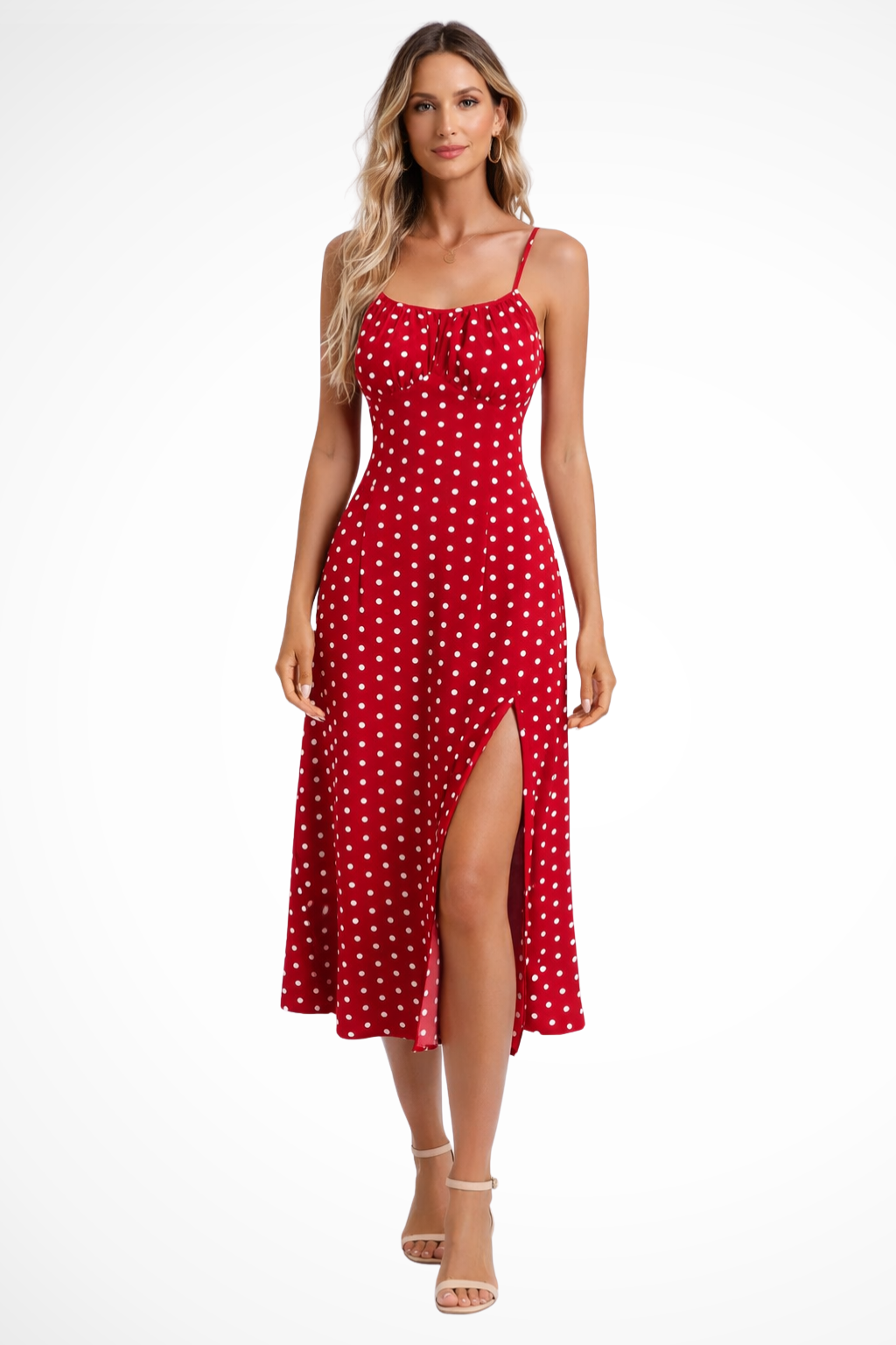 Sleeveless Midi Dress for Women UK – Wedding Guest Cocktail Dress & Formal Attire