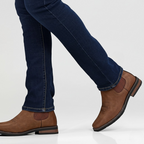 Black Leather Men's Ankle Boot UK – Timeless Design for Smart Casual, Formal Wear