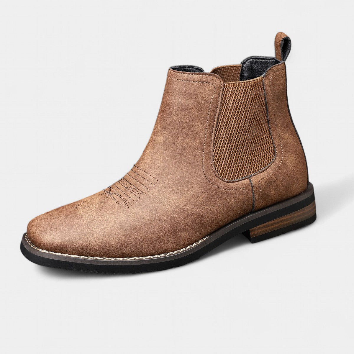 Black Leather Men's Ankle Boot UK – Timeless Design for Smart Casual, Formal Wear