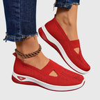 Black Orthopedic Slip-On Shoes for Women UK – Smart Casual Office Wear Evening