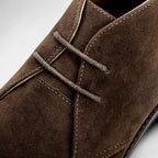 Brown Suede Leather Men's Chukka Desert Boots UK – Casual Footwear for Outdoor Activities, Everyday Use