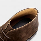 Brown Suede Leather Men's Chukka Desert Boots UK – Casual Footwear for Outdoor Activities, Everyday Use