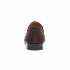 Brown Suede Penny Loafers for Men