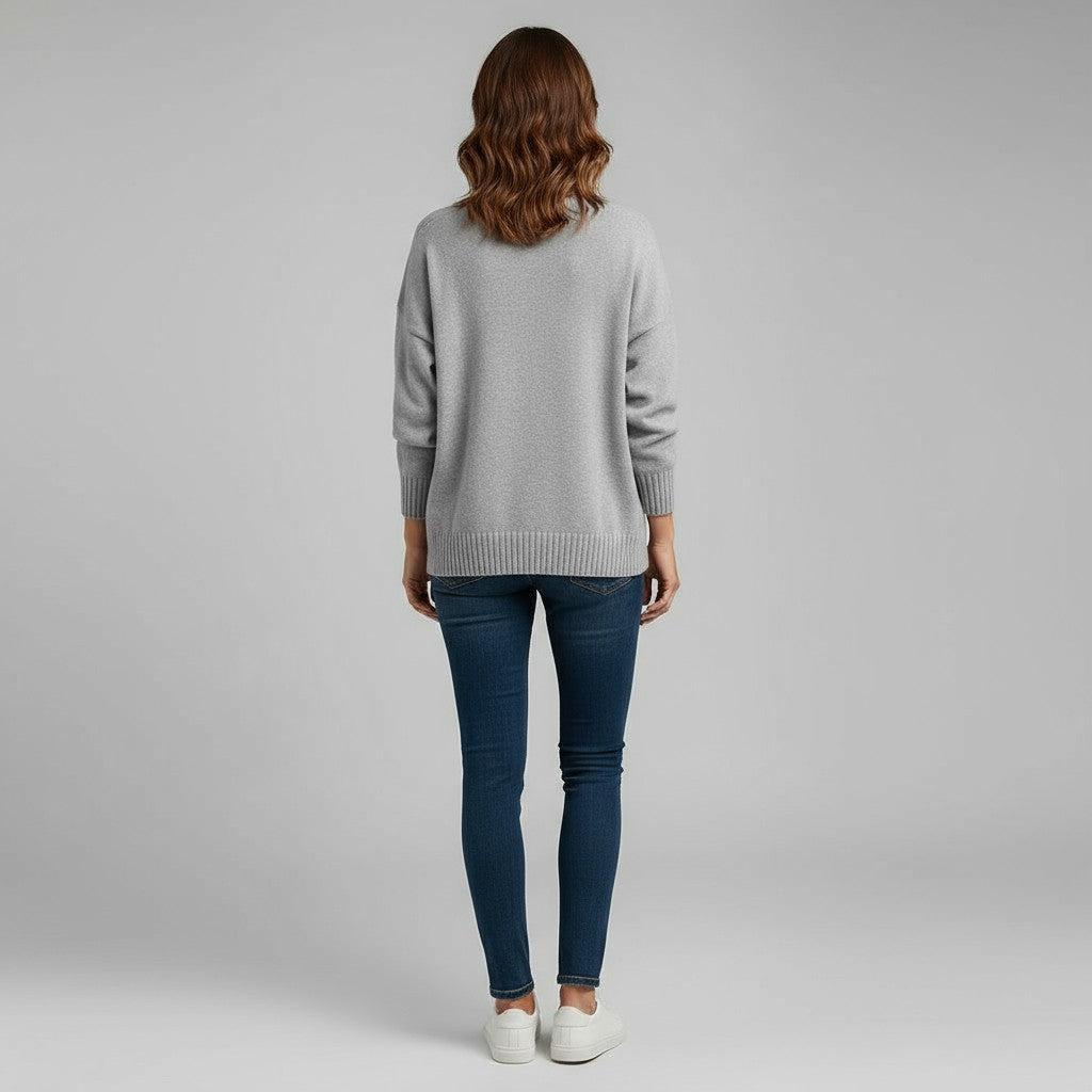 Cashmere Sweater for Women | Luxurious Soft Knit | Casual Wear | Perfect for Layering and Everyday Comfort