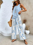 Chic Two-Piece Ensemble Women UK – Summer Outfit Brunch Smart Casual