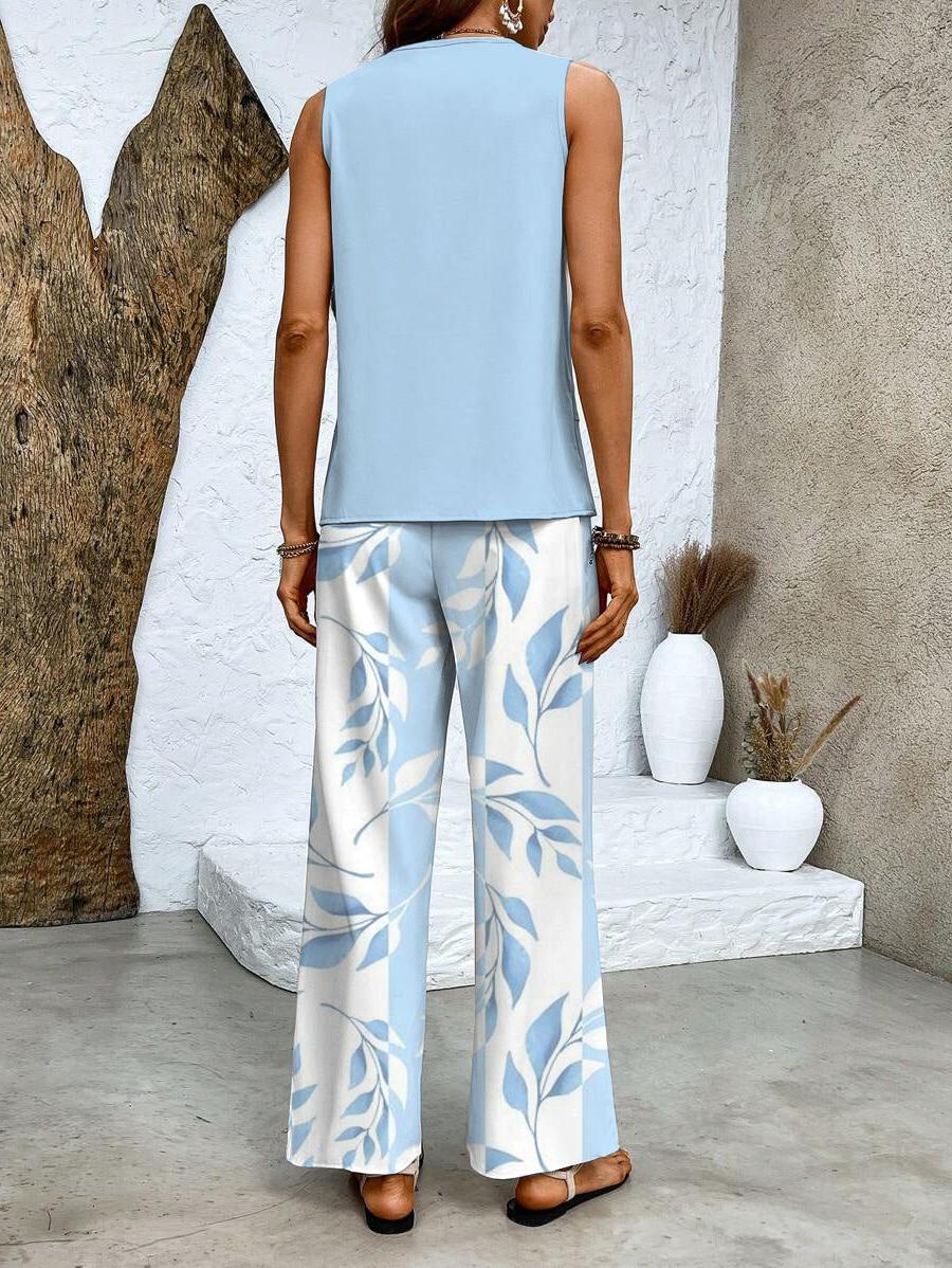 Chic Two-Piece Ensemble Women UK – Summer Outfit Brunch Smart Casual