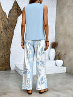 Chic Two-Piece Ensemble Women UK – Summer Outfit Brunch Smart Casual