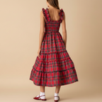 Christmas Maxi Dress for Women - Festive Holiday Style - Comfortable Fabric - Perfect for Parties and Gatherings