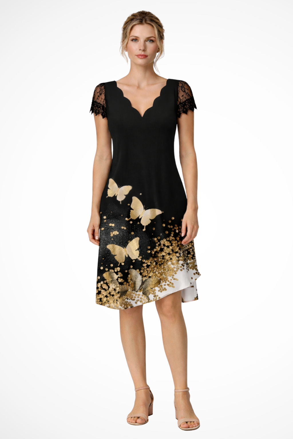 Lace Midi Dress for Women UK – Wedding Guest & Mother of the Bride