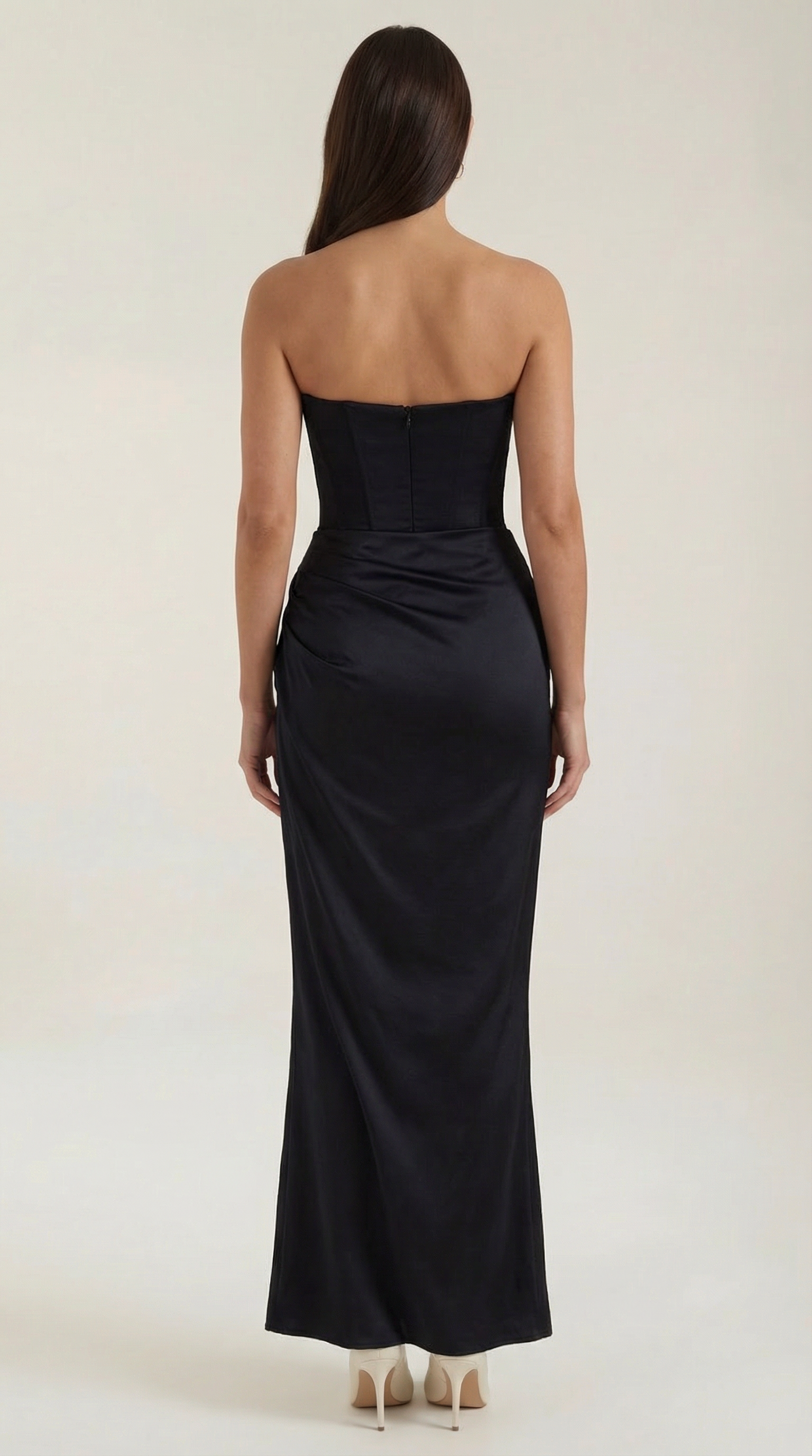 Corset Maxi Dress - Fiorella Design - Elegant Evening Wear for Formal Events