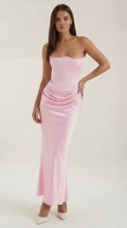 Corset Maxi Dress - Fiorella Design - Elegant Evening Wear for Formal Events
