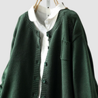 Cozy Knit Cardigan for Women - Soft Fabric, Casual Style, Perfect for Layering