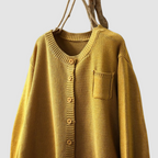 Cozy Knit Cardigan for Women - Soft Fabric, Casual Style, Perfect for Layering