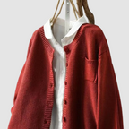Cozy Knit Cardigan for Women - Soft Fabric, Casual Style, Perfect for Layering