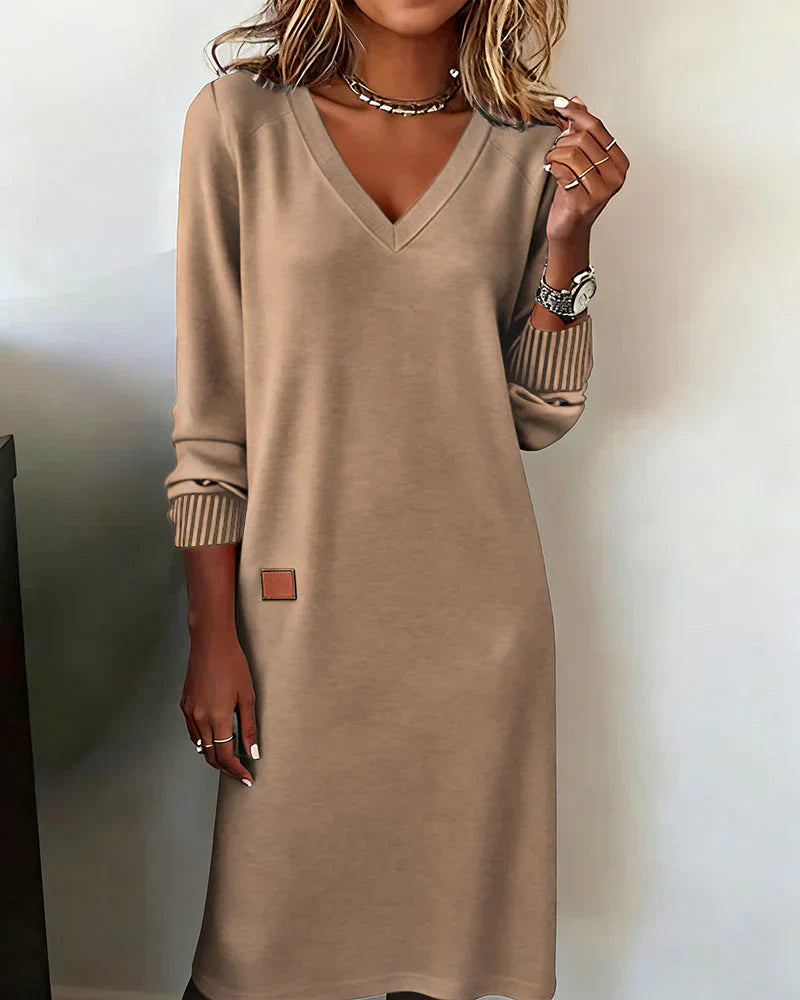 Cozy Knit Dress for Women - Soft Fabric, Casual Style, Everyday Wear