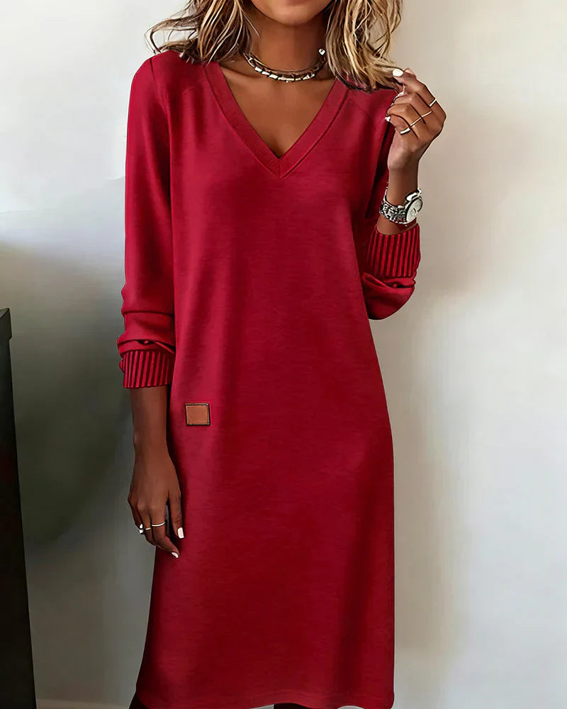 Cozy Knit Dress for Women - Soft Fabric, Casual Style, Everyday Wear