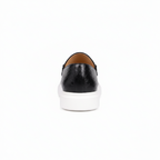 Croc Embossed Leather Loafers for Men