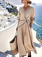 Elegant Flattering Dress in Soft Fabric - Perfect for Special Occasions
