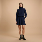 Elegant Short Dress in Soft Fabric for Casual or Formal Occasions