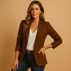 Elegant Tailored Blazer for Women | Lightweight Fabric | Professional Style | Office Wear | Available in Multiple Sizes
