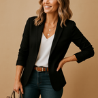 Elegant Tailored Blazer for Women | Lightweight Fabric | Professional Style | Office Wear | Available in Multiple Sizes