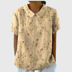 Floral Blouse for Women UK – Smart Casual Office Brunch Holiday Wear