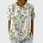 Floral Blouse for Women UK – Smart Casual Office Brunch Holiday Wear