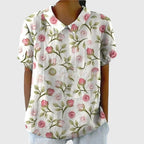 Floral Blouse for Women UK – Smart Casual Office Brunch Holiday Wear