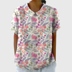 Floral Blouse for Women UK – Smart Casual Office Brunch Holiday Wear