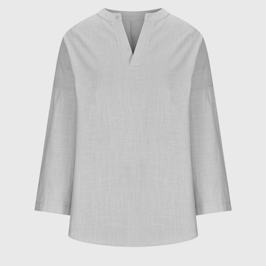 Flowy White Beach Shirt for Women UK – Holiday Wear Brunch Smart Casual