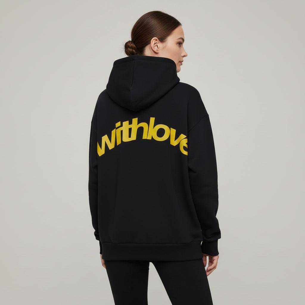 Unisex Printed Hoodie - Soft Cotton Blend, Casual Style for Everyday Wear