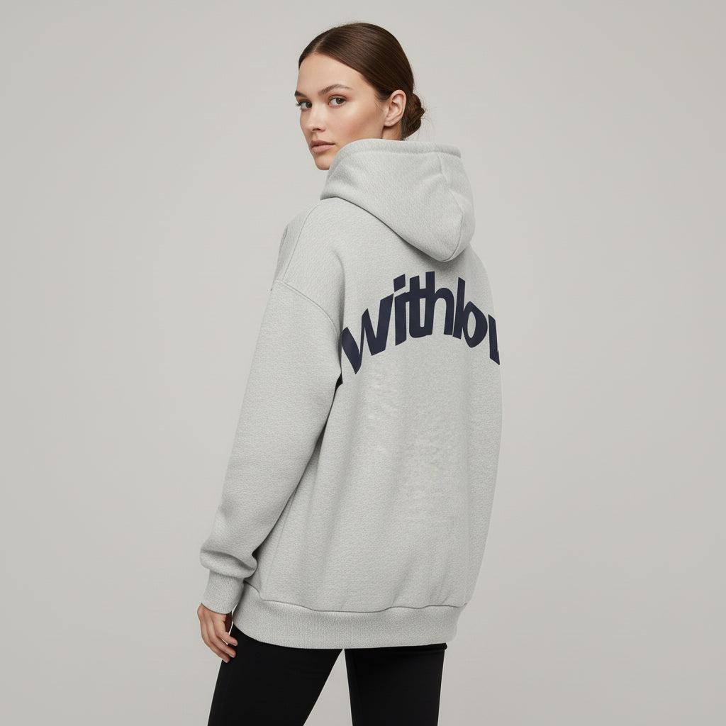 Unisex Printed Hoodie - Soft Cotton Blend, Casual Style for Everyday Wear