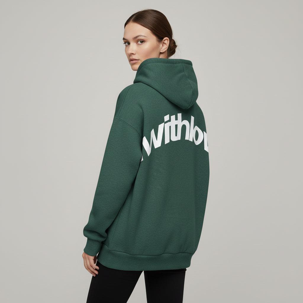 Unisex Printed Hoodie - Soft Cotton Blend, Casual Style for Everyday Wear