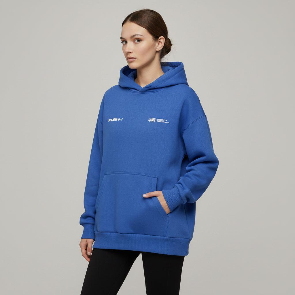 Unisex Printed Hoodie - Soft Cotton Blend, Casual Style for Everyday Wear