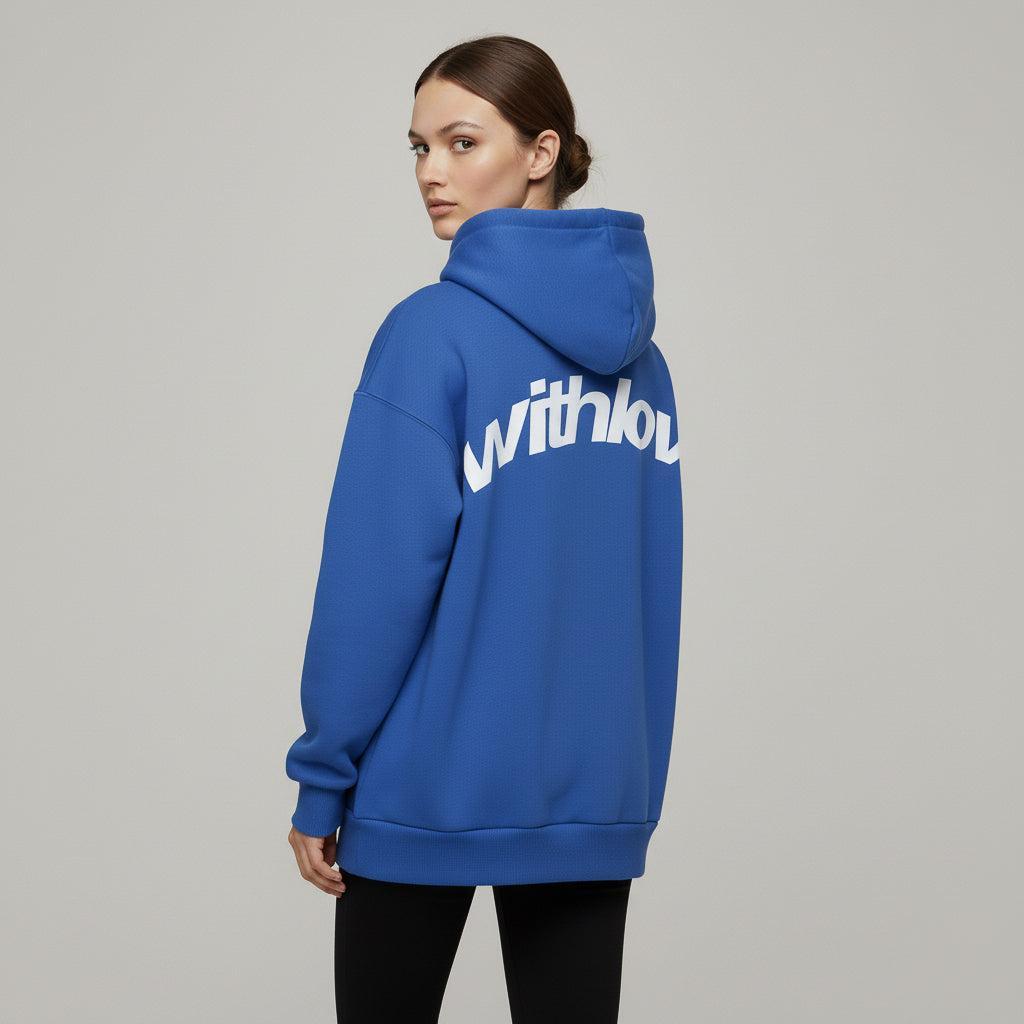 Unisex Printed Hoodie - Soft Cotton Blend, Casual Style for Everyday Wear